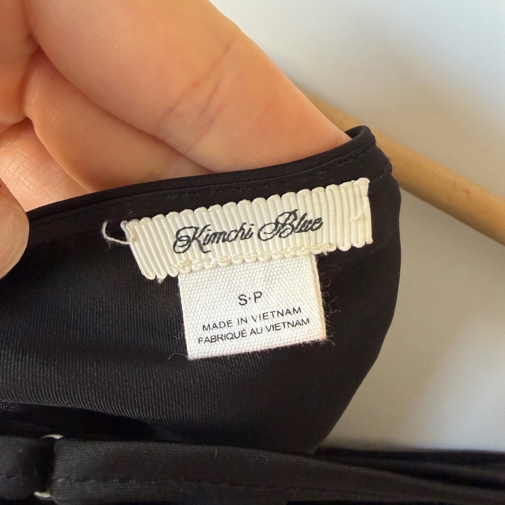 Kimchi Blue Black Lace Trim Tank - Picture 3 of 5